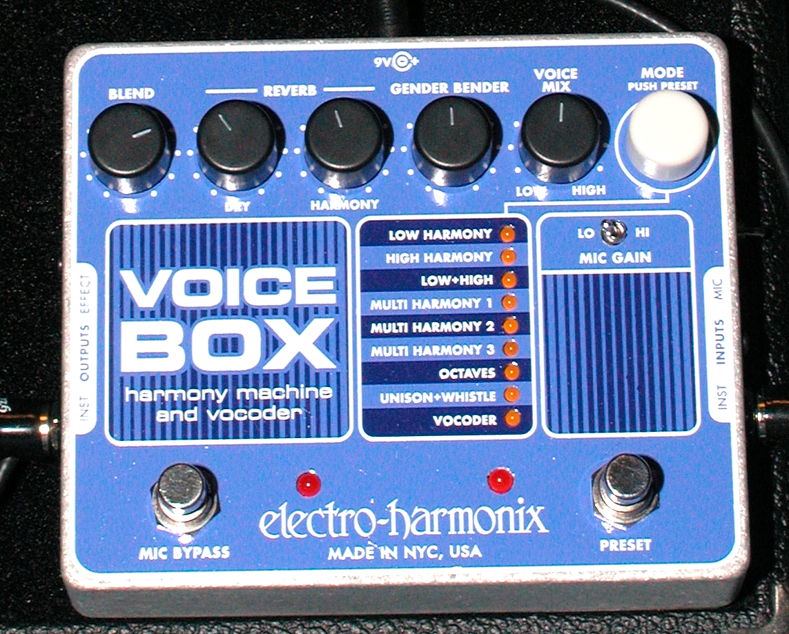 EHX Voice Box StudioC Music Rob Cook