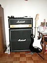 Fender Strat & Marshall Amp_012